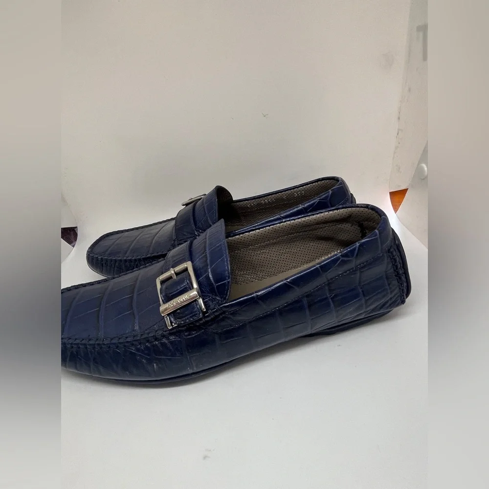 Aldo Brue Men's Navy Loafers size 40